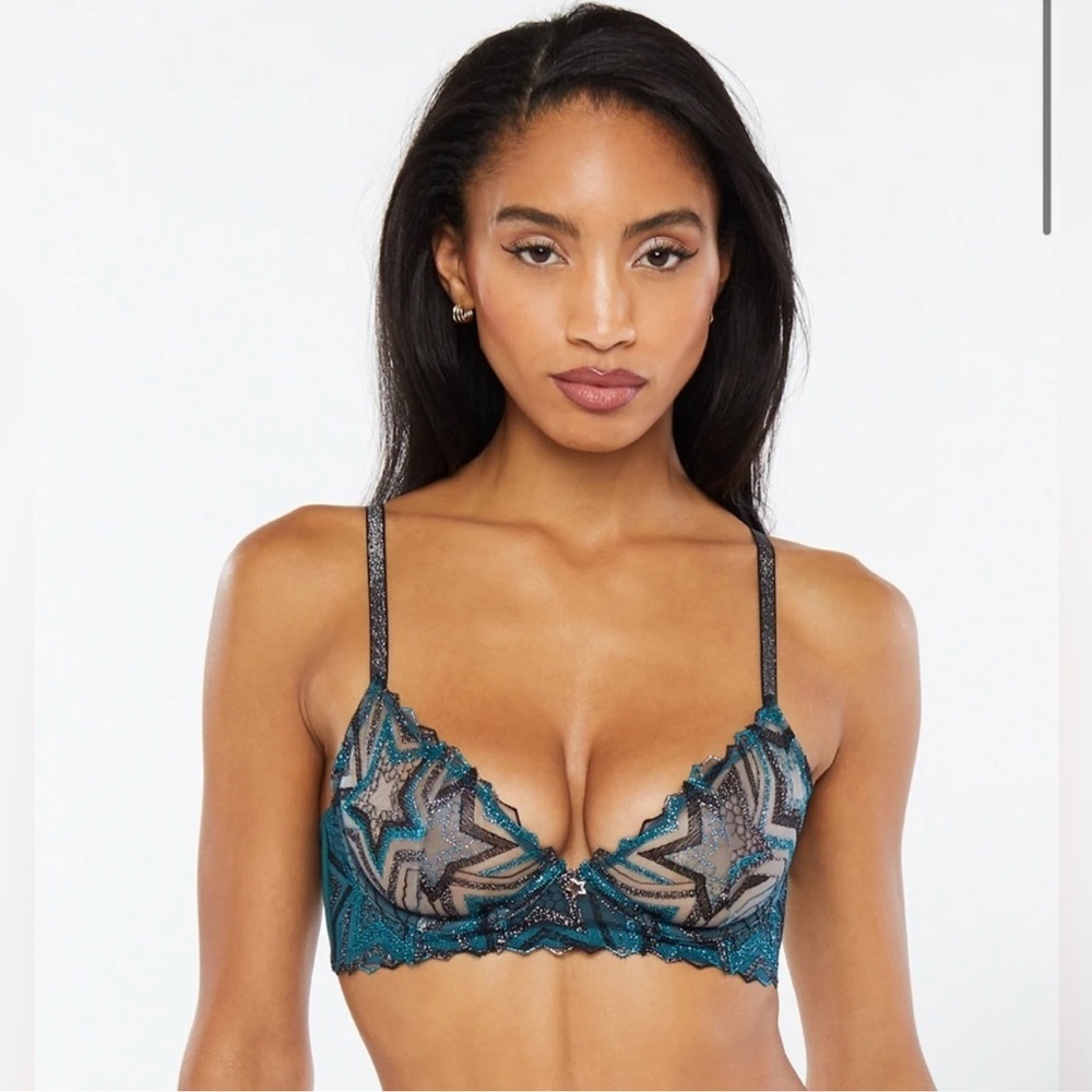 NWOT SAVAGE X FENTY SHINING STAR STARSTRUCK DEMI BRA